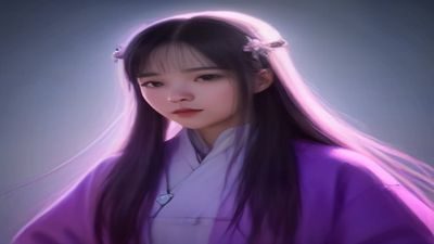 《葬送的芙莉莲》番剧封面，精灵法师与伙伴在奇幻森林中旅行，画风精致温柔，酒红与金色调和谐